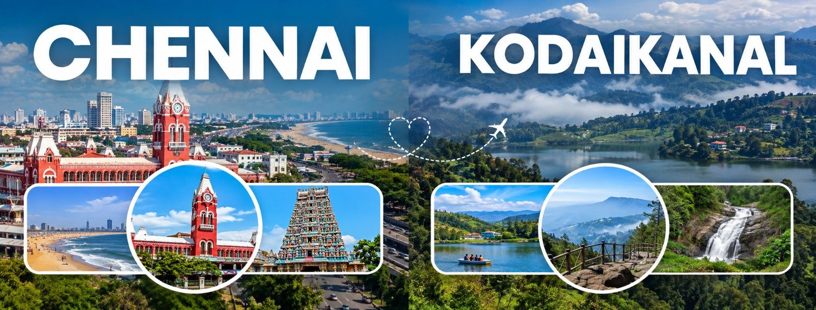 Chennai to Kodaikanal Tour Packages - Sindhu Travels